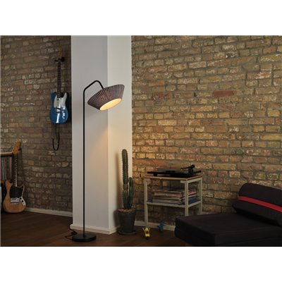 Decor Stripes Floor 1XE27 Dark Grey