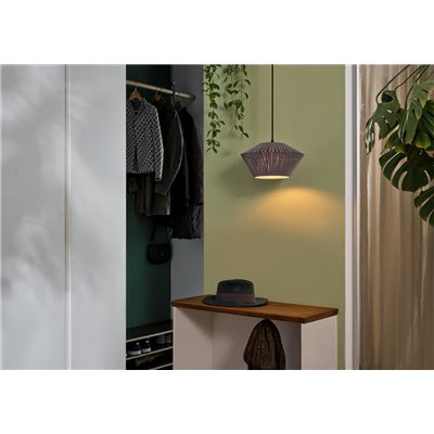 Decor Stripes Pendant 305 1XE27 Dark Grey