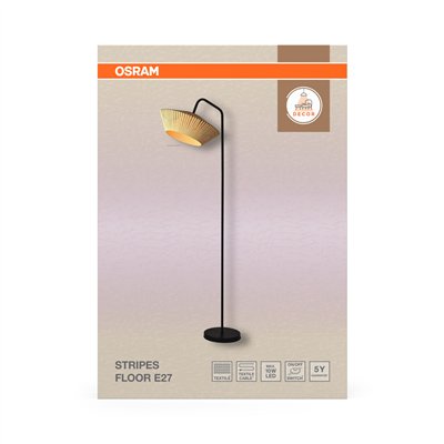 Decor Stripes Floor 1XE27 Beige