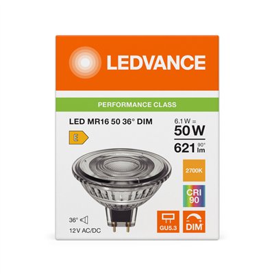 LED MR16 DIM P 6.1W 927 GU5.3