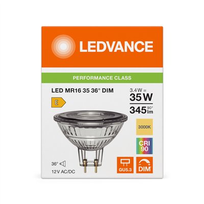 LED MR16 DIM P 3.4W 930 GU5.3