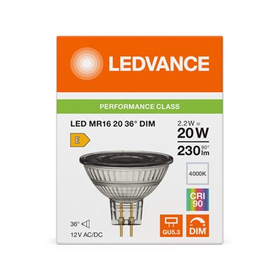 LED MR16 DIM P 2.2W 940 GU5.3
