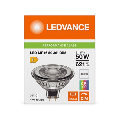 LED MR16 DIM P 6.1W 940 GU5.3