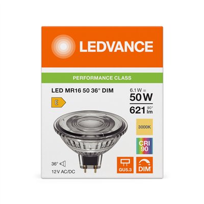 LED MR16 DIM P 6.1W 930 GU5.3