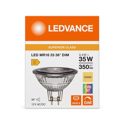 LED MR16 DIM S 3.4W 930 GU5.3