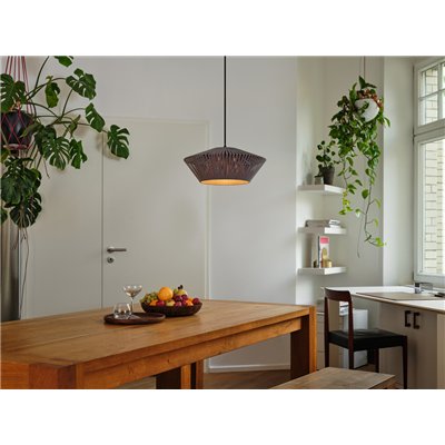 Decor Stripes Pendant 405 1XE27 Dark Grey