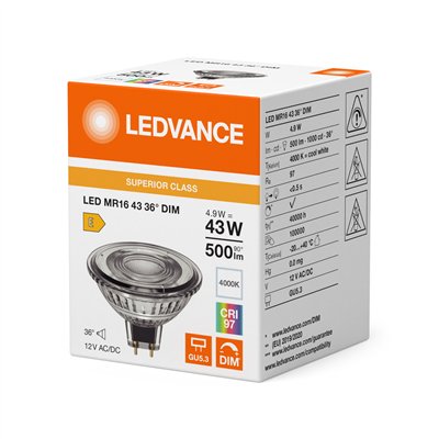 LED MR16 DIM S 4.9W 940 GU5.3