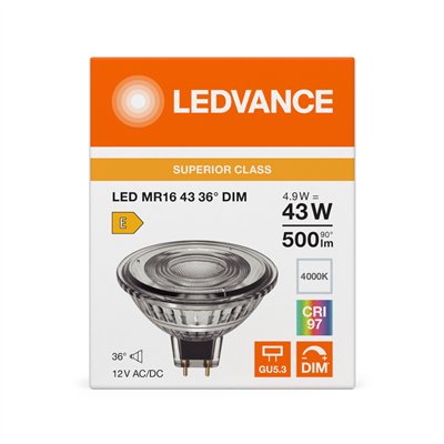 LED MR16 DIM S 4.9W 940 GU5.3