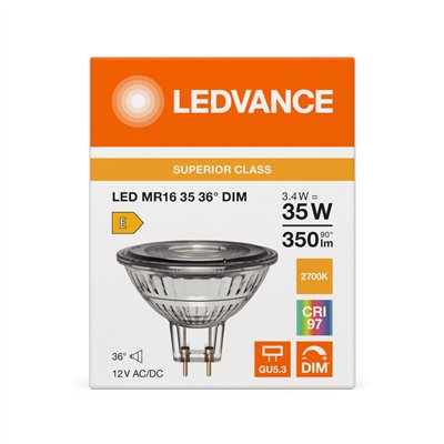 LED MR16 DIM S 3.4W 927 GU5.3