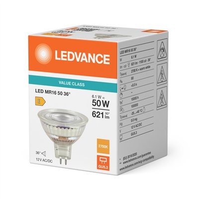 LED MR16 P 6.1W 827 GU5.3