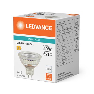 LED MR16 P 6.1W 840 GU5.3