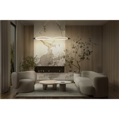 Decor Swirl Pendant 22W 830 Click DIM