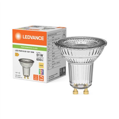 LED PAR16 DIM P 6.9W 930 GU10