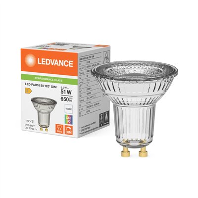 LED PAR16 DIM P 6.9W 940 GU10