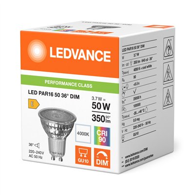 LED PAR16 DIM P 3.7W 940 GU10