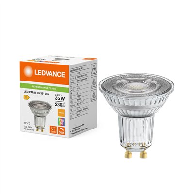 LED PAR16 DIM P 2.4W 927 GU10