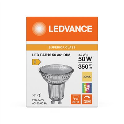 LED PAR16 DIM S 3.7W 930 GU10