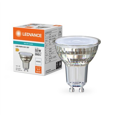 LED PAR16 P 3.1W 840 GU10