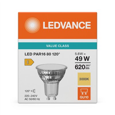 LED PAR16 P 5.6W 830 GU10