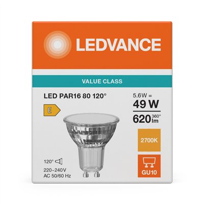 LED PAR16 P 5.6W 827 GU10