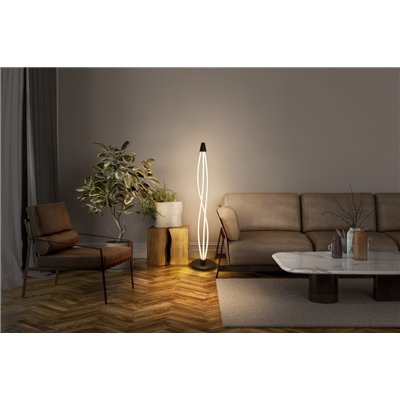 Decor Swirl Floor 22W 830 Touch DIM