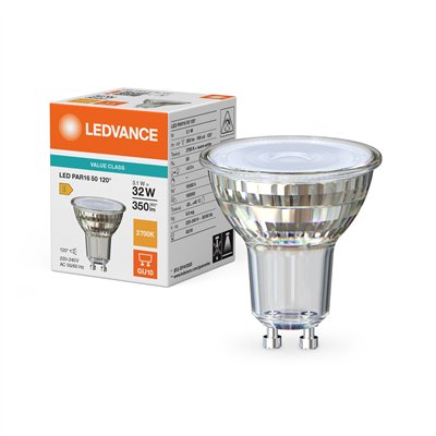 LED PAR16 P 3.1W 827 GU10