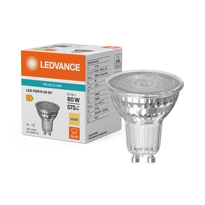 LED PAR16 P 6.1W 830 GU10
