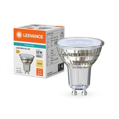 LED PAR16 P 3.1W 830 GU10