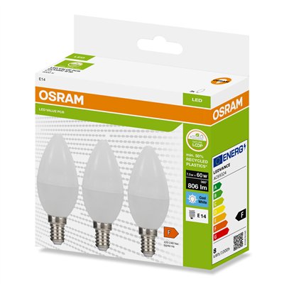 LED PCR CLASSIC B 7.5W/4000K E14