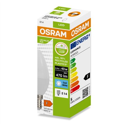 LED PCR CLASSIC B 4.9W/4000K E14
