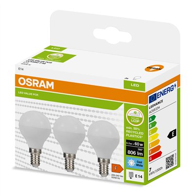 LED PCR CLASSIC P 6.5W/4000K E14