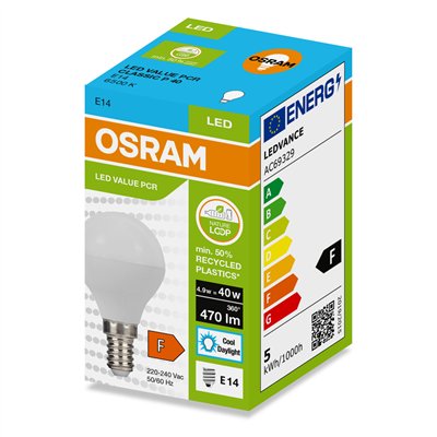 LED PCR CLASSIC P 4.9W/6500K E14