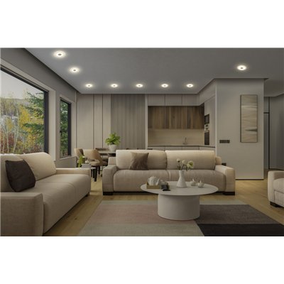 LED Spot Acrylic Frosted 6W 827 White