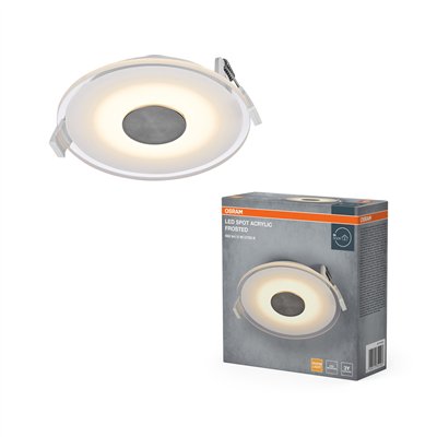 LED Spot Acrylic Frosted 6W 827 White