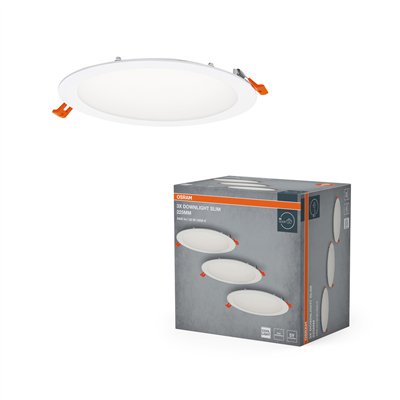 LED spot and downlight recess slim 225mm 22W 840 White