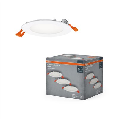 LED spot and downlight recess slim 120mm 8W 840 White