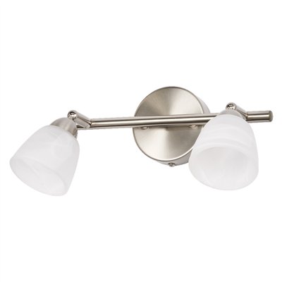 LED Spot Cup 2xG9 Brushed Nickel