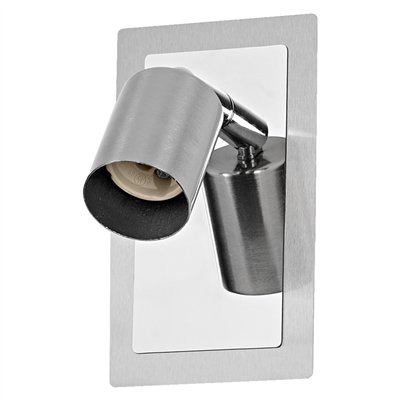 LED Spot Cylinder Duo 1xGU10 Brushed Nickel