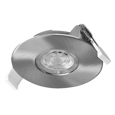 LED Spot Set Recess DIM IP65 4.9W 827 36° Satin Nickel