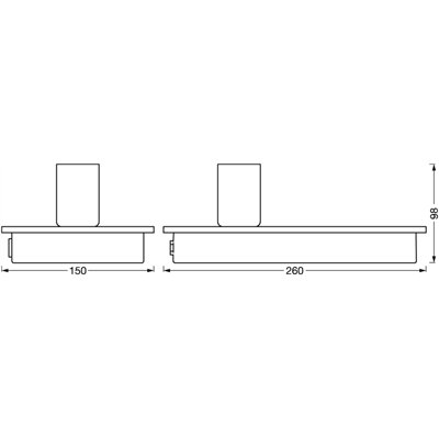 Decor Wood Table Touch E27