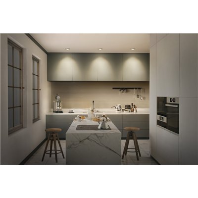 LED Spot Set Recess GU10 Dim Adjustable Click 6W 827 Green Brass