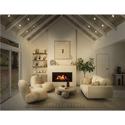 LED Spot Set Recess GU10 Dim Adjustable Click 6W 827 White