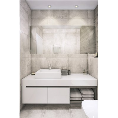 LED Spot Set Recess GU10 IP65 Press 4.5W 840 Chrome