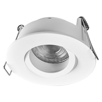 LED Spot Set Recess GU10 IP65 Press 4.5W 840 White