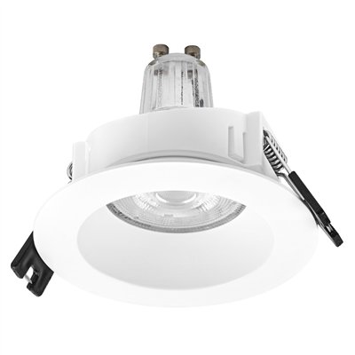 LED Spot Set Recess GU10 Plastic 2.6W 827 White