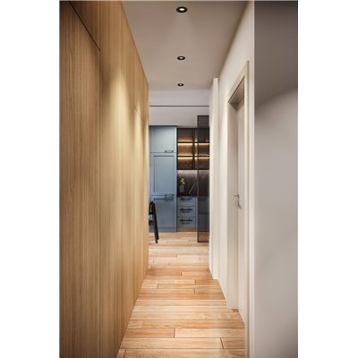 LED Spot Set Recess Twistlock GU10 Adjustable 2.6W 827 Black