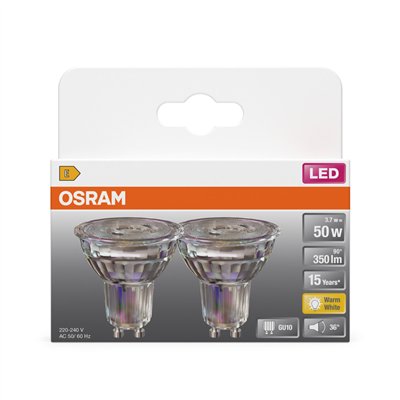 LED STAR PAR16 3.7W 827 GU10