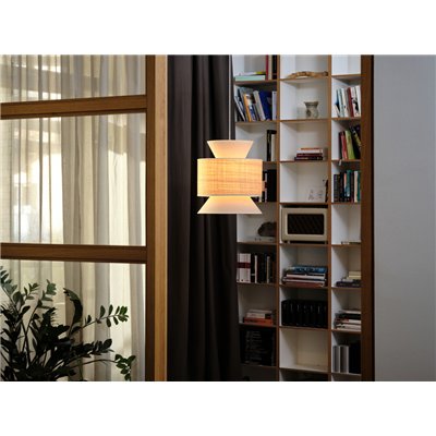 Decor Wrap Cone Pendant E27 Beige