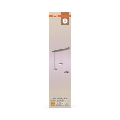 Decor Yoyo Pendant 3XPendant LN 18W 830 Beige