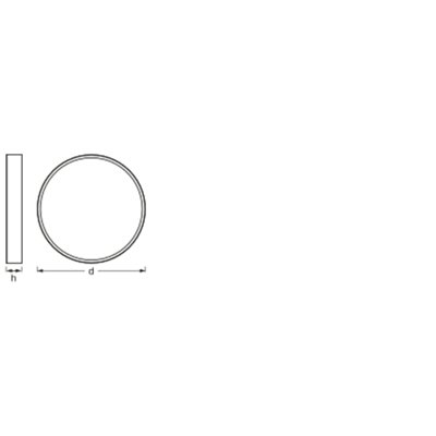 CEILING MOIA 380mm 24W 830 WT